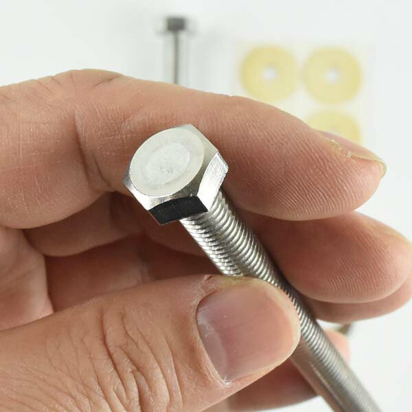 EPL型ホスクリーン取付金具　80角支柱取付け用　ステン生地