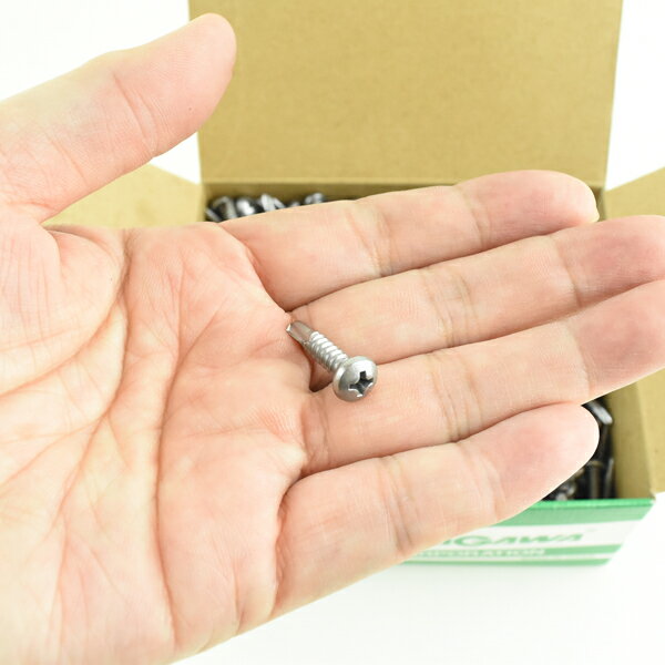 ステンレス ドリルねじ SPP4219　ナベ 径 4mm 長さ 19mm ミヤガワ 【1000本単位】