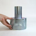 ストレーナー タケノコ継手 75mm ゴミ除け 鉄製