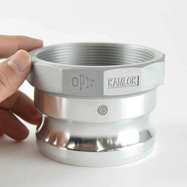 トヨックス カムロック アダプター メネジ 633-AB 3 AL アルミ 3インチ 80A