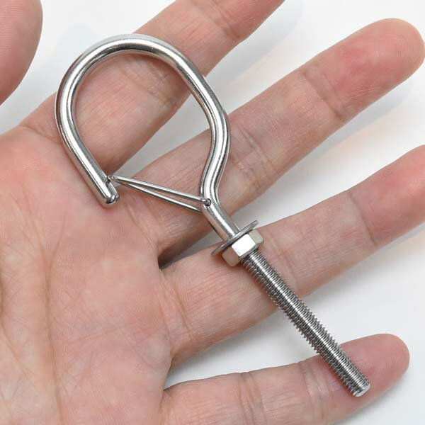 水本 NF-5 ネットフック ステンレス 全長91mm 鳥よけネットフック