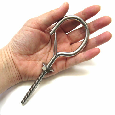 水本 NF-8 ネットフック ステンレス 全長 155mm 防鳥ネット フック