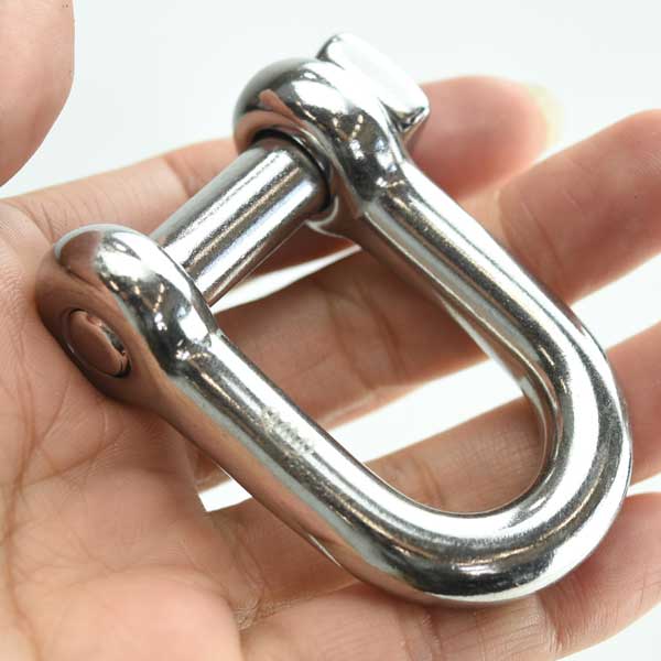 水本 角頭シャックル QS-10 ステンレス 太さ 10mm