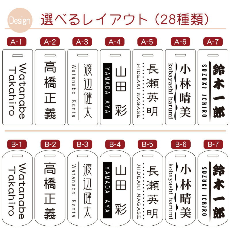 ゴルフネームプレート【メール便発送】名入れ彫刻キャディバッグネームタグ名札バッグタグアクリル選べるシェープ長方形長円形正方形円型プレート7色/ベルト5色