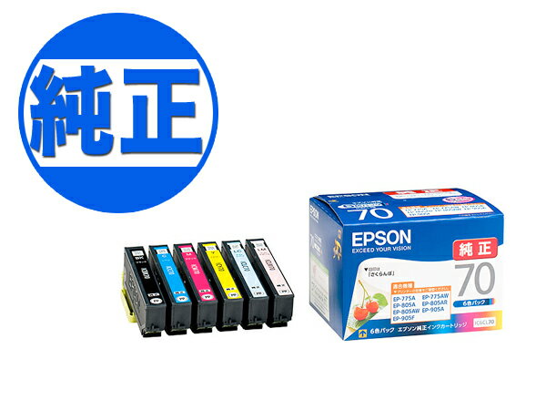 EPSON 純正インク IC70 インクタンク（