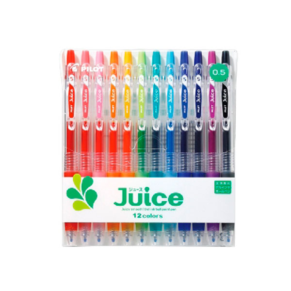 PILOT パイロット ジュース05(極細)12色セット