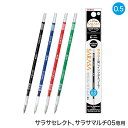 ゼブラ ZEBRA ジェルボールペン替芯・サラサ搭載インク NJK-0.5芯(0.5mm)RNJK5 全4色から選択