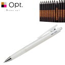 【マラソン8/25まで全品P10倍】 PILOT パイロット opt オプト 油性ボールペン10本セット ストライプ