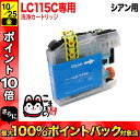 LC115C専用 ブラザー用 LC115 プリンター目詰まり洗浄カートリッジ シアン用 最終在庫 DCP-J4210N DCP-J4215N MFC-J4510N MFC-J4810DN MFC-J4910CDW MFC-J6570CDW MFC-J6770CDW