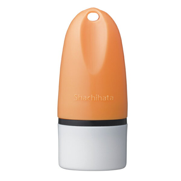 シヤチハタ Shachihata もちものスタンプ マイキャラ (メールオーダー式) オレンジ