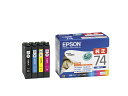 EPSON 純正インク IC74 インクカートリッジ 4色セット IC4CL74 PX-M5040C6 PX-M5040C7 PX-M5040F PX-M5041C6 PX-M5041C7 PX-M5041F PX-..