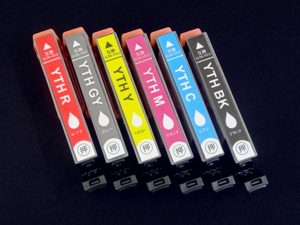 YTH-6CL エプソン用 YTH ヨット 互換インクカートリッジ 6色セット EP-10VA EP-30VA