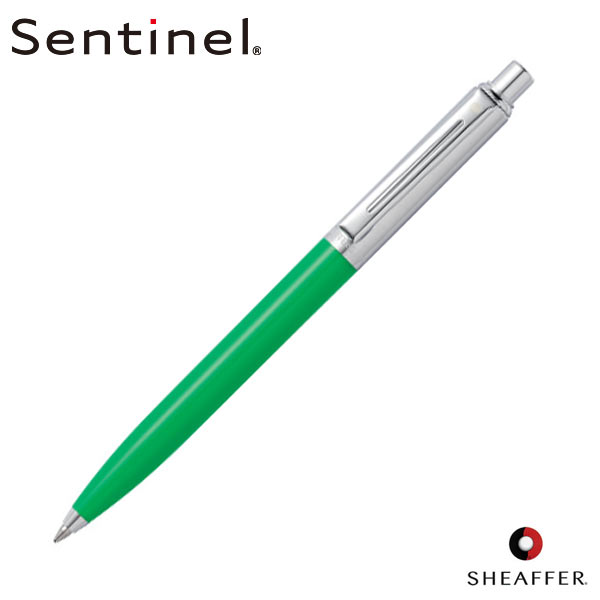 シェーファー ボールペン 【5/15限定★最大100%ポイントバック★要エントリー】SHEAFFER シェーファー センチネル ボールペン ブライトグリーン N23218151 [生産終了品]