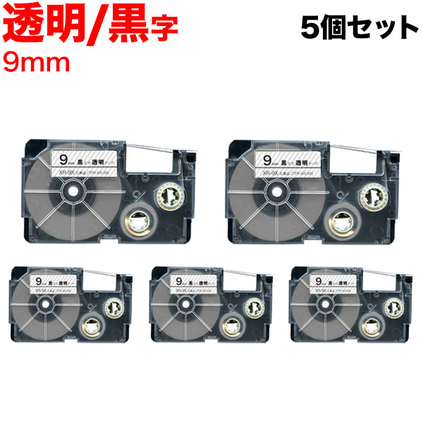 楽天市場】カシオ ネームランド テープ 9㎜ 透明 xrの通販 楽天市場】カシオ ネームランド テープ 9㎜ 透明 xrの通販