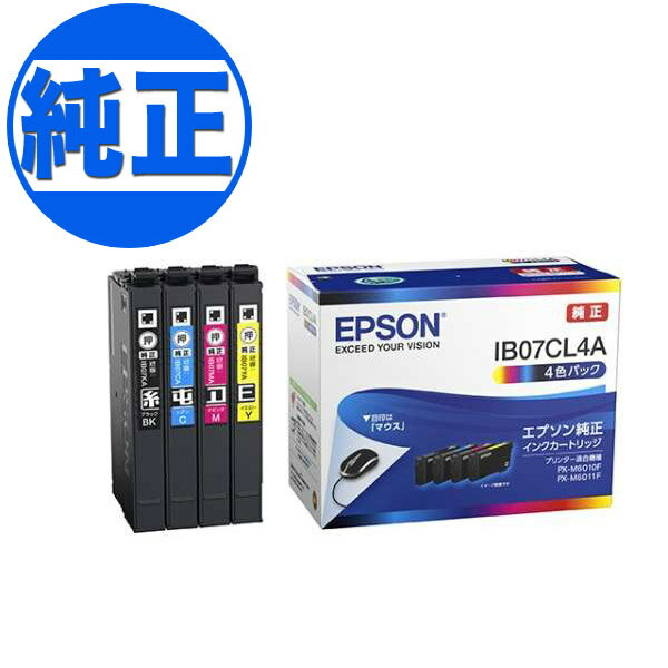 EPSON  IB07 󥯥ȥå 4å IB07CL4A PX-M6010F PX-M6011F PX-S6010