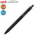 三菱鉛筆 uni-ball one ユニボール ワン 黒軸 UMN-S 全2種から選択