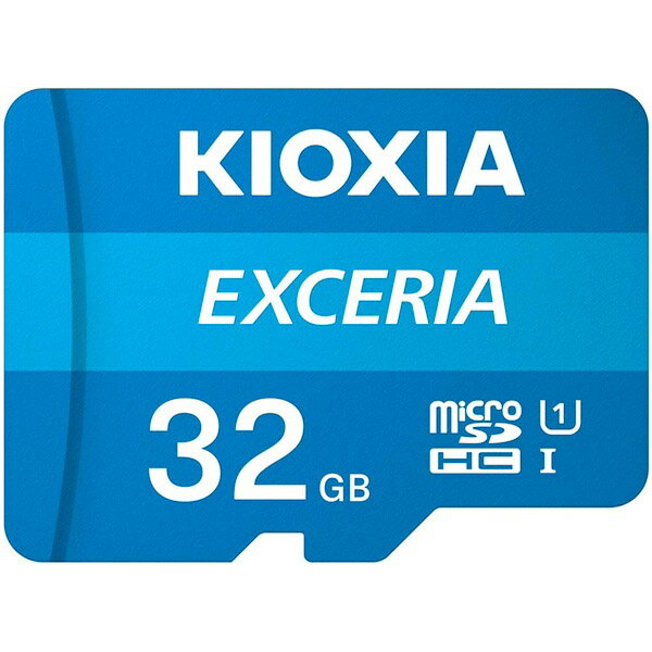 【5/20限定★最大100 ポイントバック★要エントリー】KIOXIA キオクシア(旧東芝) microSD Exceria microSDHC U1 R100 C10 フルHD 高速読み取り 100MB/s 32GB LMEX1L032GG2