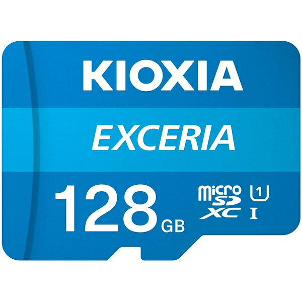 KIOXIA キオクシア(旧東芝) microSD Exceria microSDXC U1 R100 C10 フルHD 高速読み取り 100MB/s 128GB LMEX1L128GG2