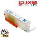 BCI-301C専用 キヤノン用 BCI-301 プリンター目詰まり洗浄カートリッジ シアン用 PIXUS TS7530