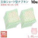 【マラソン8/25まで全品P10倍】 女性用 ECO 産褥 ショーツ ナプキン フィールオーガニック L-XLサイズ 10個 多い日用 夜用 防災 使い捨て ショーツ型 10枚