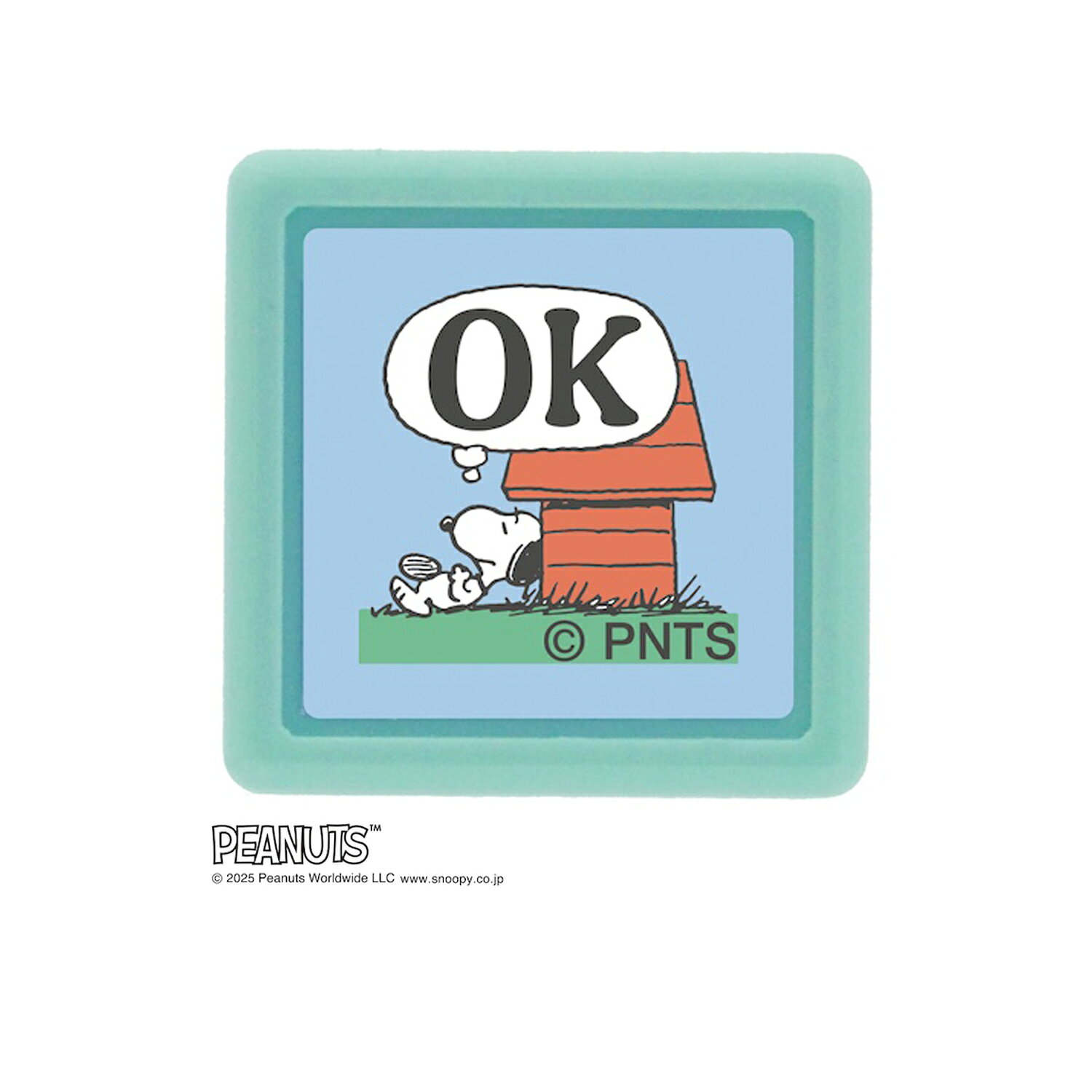 こどものかお Nスヌーピーミニポンスタンプ OK 2219-001(3.0)