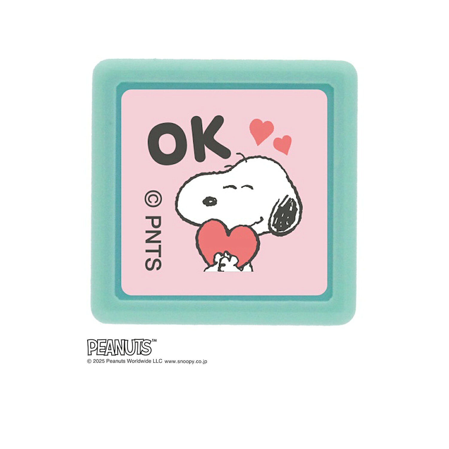 Rakuten - こどものかお Nスヌーピーミニポンスタンプ OK2 2219-009