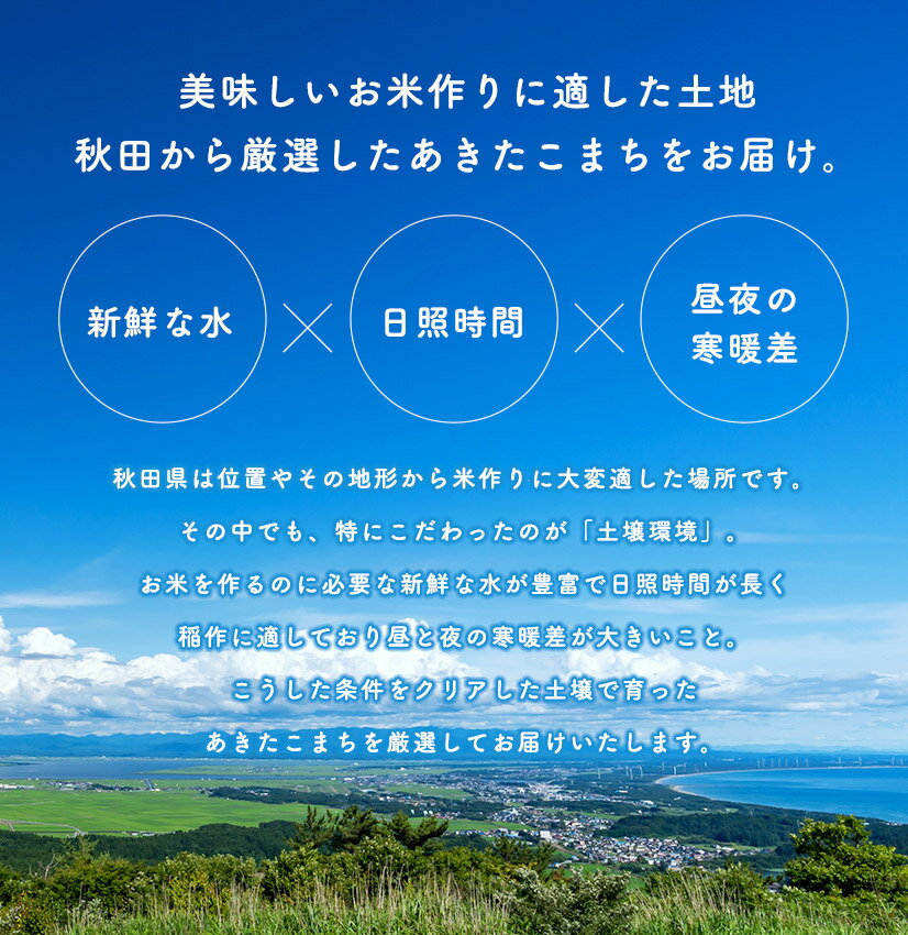 【白米20kg特栽】令和5年産　秋田県特別栽培農産物認証米　特別栽培米　秋田県産あきたこまち　20kg 5kg×4袋安心・安全おいしいお米　米びつ当番プレゼント付き　玄米　白米　精米　三分　五分　七分　選べる精米方法 3