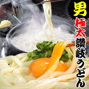 送料無料(一部地域除く) うどん 蘇る・・ガツンとくる男！極太麺14人前セット 讃岐うどん 【楽ギフ_のし】お中元 お歳暮　母の日 父の日 におすすめ！