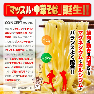 讃岐うどんの小松屋麺BOX グルメ 送料無料 マッスル・中華そば 5食分 100gX5袋 選べるスープ5種 とんこつ 醤油 塩 みそ 昭和の味 ぽっきり 生麺 生らーめん 運動 栄養 画像3
