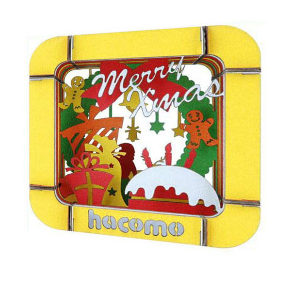 ハコモ　クリスマスパーティー　ダンボール　おもちゃ　模型 インテリアホビー　趣味　コレクション