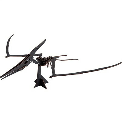 ハコモ　BLACK LABEL プテラノドン （ブラック）ダンボール　おもちゃ　知育玩具　模型 インテリアホビ..