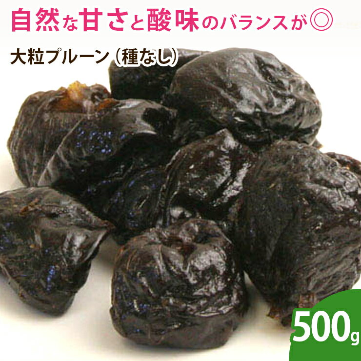 プルーン（種なし）500g 砂糖不使用 ドライフルーツ 種抜きプルーン カリフォルニア産 ※稀に種が抜きき..