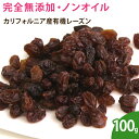 カリフォルニア産有機レーズン 100g(