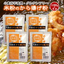 送料無料！とよはしこめこ使用　★米粉のから揚げ粉　100g×4袋★　小麦粉フリー、グルテンフリー！