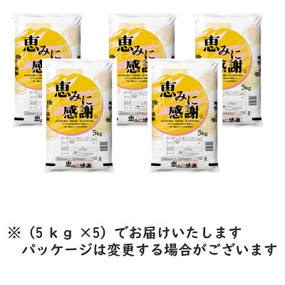 もっと生活応援米♪♪無洗米恵みに感謝米　25kg（5kg×5）【本州・四国　送料無料】※沖縄・九州・北海道発送できません※ komean-sugasawa-10000175 こめ庵 サンプル画像2