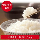 令和7年産 新米入荷! ちばの新品種 粒すけ 新登場 無洗米 5kg お試しキャンペーン価格【当店オススメ】