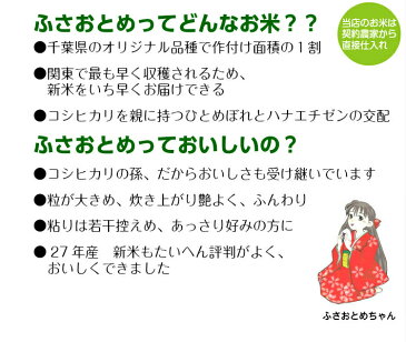 【30年産】千葉県産　ふさおとめ玄米25kg（10kg×2袋、5kg×1袋）送料無料♪精米無料♪小分けも無料♪※送料無料地域に除外があります※北海道・九州：+600円