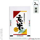 米袋 ポリ 玄米 2kg 【1ケース(500枚)】・【100枚 】 P-01320