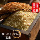 【令和5年産】【1等米限定】佐賀県白石町産 夢しずく玄米30kg【送料無料】【精米無料】【小分け無料】 (玄米）極上米 九州【佐賀米】【05P02Aug14】【白石米】【10P18Jun16】