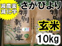 【玄米】【29年産】【さがびより】【5割以上減農薬・減化学肥...