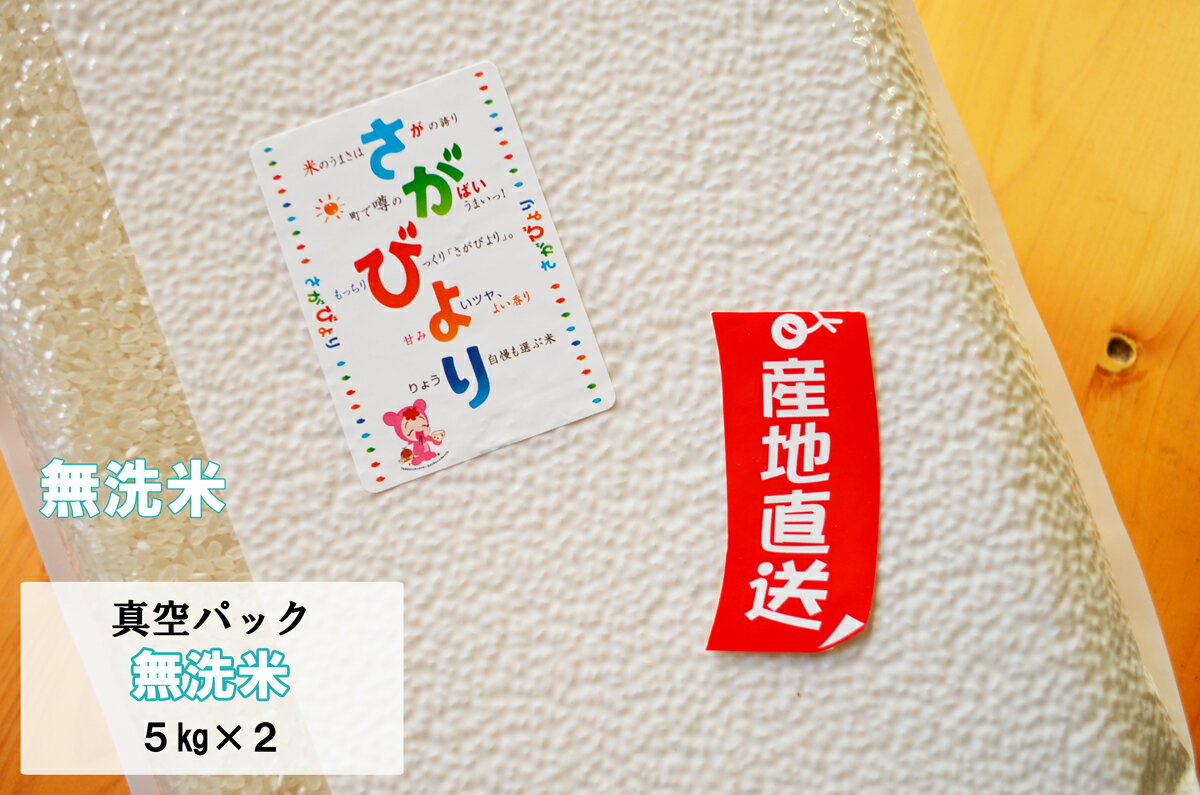 【令和5年産】【1等米限定】【真空パック　無洗米10kg】さ