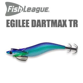 【メール便可】FishLeague【ボートエギング専用】エギリーダートマックスTR-BK　30g