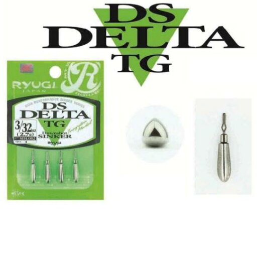 【お買い物マラソンP10倍】【メール便可】RYUGI(リューギ)【タングステンシンカー】DSデルタTG 3.5g(1/8oz)/5g(3/16oz) SDL082 【お買い物マラソンP10倍】【メール便可】RYUGI(リューギ)【タングステンシンカー】DSデルタTG 3.5g(1/8oz)/5g(3/16oz) SDL082