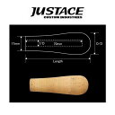 【お買い物マラソンP10倍】【メール便可】Justace(ジャストエース) リアグリップ KGB-08C #00936