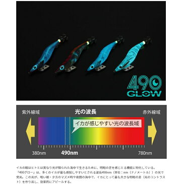 【メール便可】YAMASHITA(ヤマシタ) エギ王K490グロー 3.5号