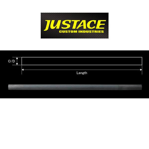 【メール便可】Justace(ジャストエース)　カーボンソリッドスティック　120mm/5.5mm　CSS120-5.5