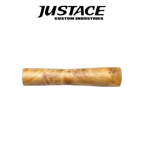 【11/30までポイント10倍】【メール便可】Justace(ジャストエース)　ウッドグリップ　ナチュラル　TRG2..
