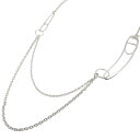 エルメス シェーヌ ダンクル パンク ネックレス【中古】