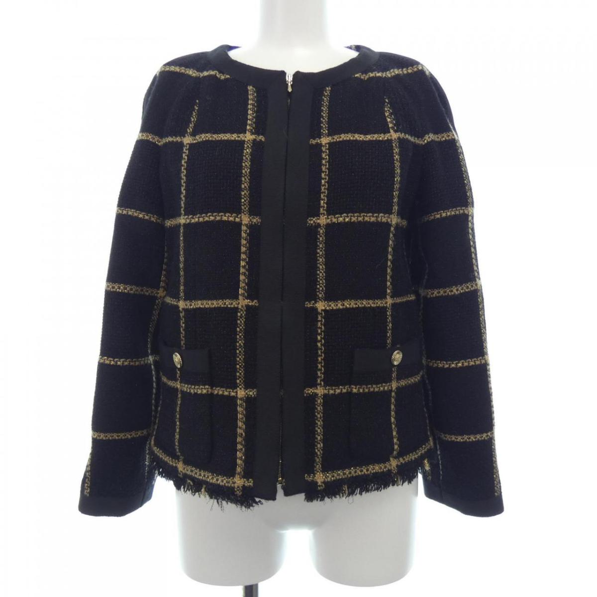 シャネル CHANEL ノーカラージャケット【中古】