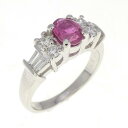 PT ルビー リング 0.63CT【中古】